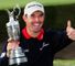 A happy Harrington enjoys his Open triumph