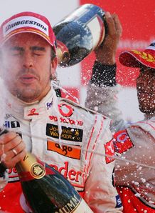 McLaren gag drivers