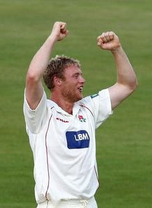 Andrew Flintoff Lancashire celebrate 07