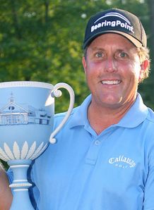 Mickelson takes Boston title