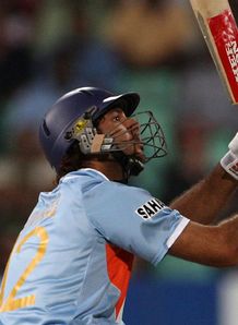 England stunned by Yuvraj