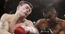 January: Ricky Hatton struggles to beat Urango.