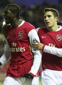Van persie adebayor