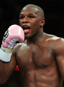 mayweather taunt