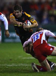 Olly Morgan Richard Mustoe Gloucester Dragons Olly Morgan Richard Mustoe Gloucester Dragons
