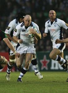 Tom Shanklin on the charge for Blues in HC Tom Shanklin on the charge for Blues in HC
