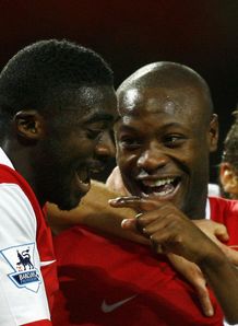 William Gallas Kolo Toure Arsenal