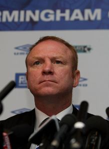 birmingham alex mcleish press conference