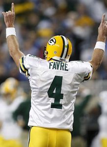 brett favre green bay packers 22/11/2007