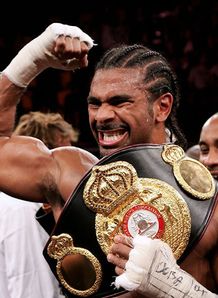 david haye wbc wba cruiserweight champion 10/11/2007