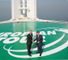 George O'Grady stands on the Burj Al Arab in Dubai after announcing a $97m sponsorship deal for the European Tour