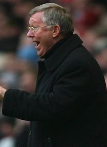 800600 Sir Alex Ferguson Liverpool v Man Utd 2007