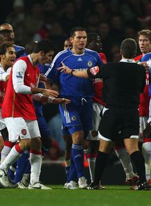 800 Frank Lampard rumpus Arsenal v Chelsea 2007
