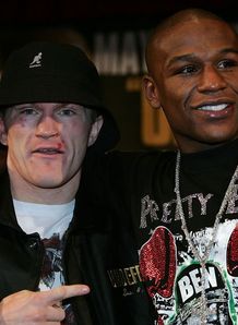 800 Ricky Hatton Floyd Mayweather post fight press conference