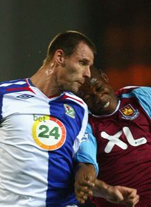 Andre Ooijer Luis Boa Morte Blackburn West Ham