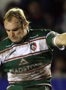 Heineken Cup Leicester Andy Goode Heineken Cup Leicester Andy Goode