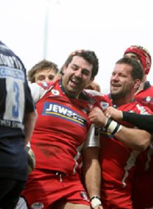 Olivier Azam try celeb Gloucester v Bristol Olivier Azam try celeb Gloucester v Bristol