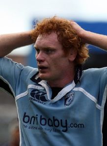 Paul Tito of Cardiff Blues has a rest in the Heineken Cup Paul Tito of Cardiff Blues has a rest in the Heineken Cup