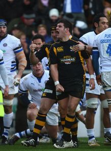 Rob Webber celeb Wasps v Bath Rob Webber celeb Wasps v Bath