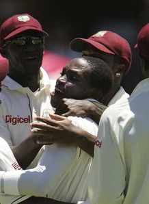 Fidel Edwards West Indies v South Africa 1st Test Dec 07