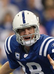Peyton Manning Indianapolis Colts Dec 07