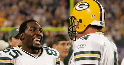 Greg Jennings Brett Favre