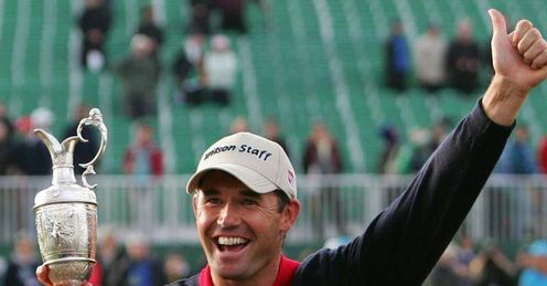 Padraig Harrington: Finally a major winner at the 2007 Open