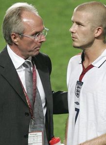 Sven backing Beckham 100
