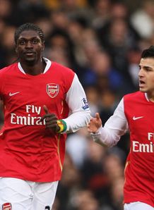 Fabregas Adebayor