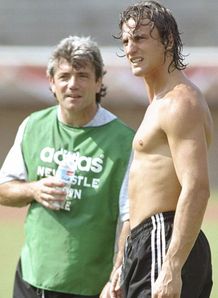 Kevin Keegan David Ginola Newcastle