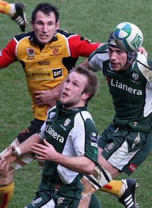 Exiles keep up the pressure Exiles keep up the pressure