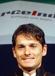giancarlo fisichella force india 10 january 2008