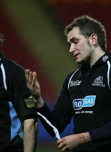 dan parks glasgow warriors 18/1/2008 dan parks glasgow warriors 18/1/2008