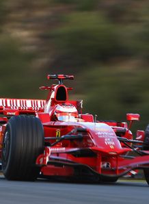 Kimi Raikkonen Ferrari Jan 14 08