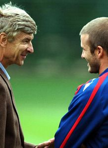 Arsene Wenger David Beckham