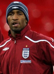 Jermain Defoe England training