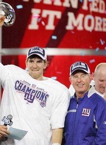 Eli Manning Lombardi Trophy