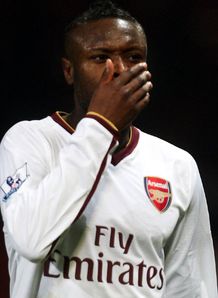 William Gallas woe Manchester United v Arsenal FA Cup