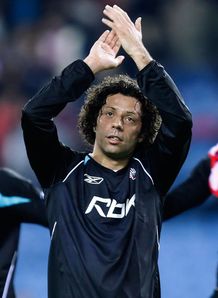 Ivan Campo Atletico Madrid v Bolton 21st Feb 2008