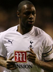 Ledley King Tottenham v Arsenal Carling Cup