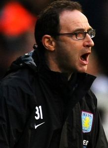 Martin ONeill Fulham v Aston Villa
