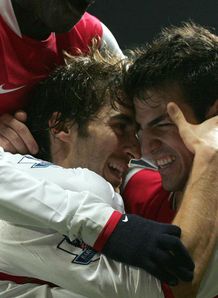 Mathieu Flamini Cesc Fabregas Arsenal