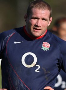 Phil Vickery England training