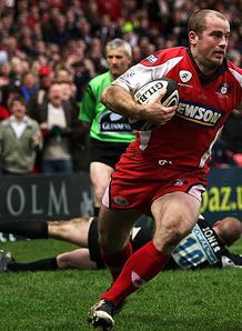 Rugby Union Guinness Premiership Gloucester Newcastle James Simpson Daniel