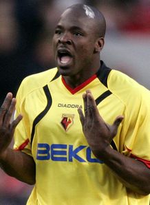 Danny Shittu goal celeb Charlton v Watford