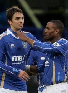 Jermain Defoe Niko Kranjcar Portsmouth