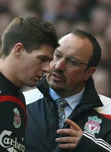 steven gerrard rafa benitez