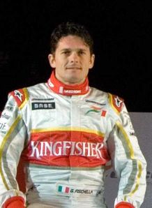 giancarlo fisichella force india launch mumbai 7/2/2008