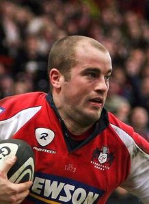 Gloucester v Newcastle February 2008 james simpson-daniel