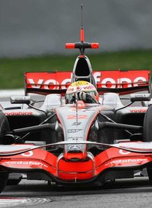 Hamilton sets early pace